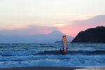 逗子海岸からダイヤモンド富士を見れず！