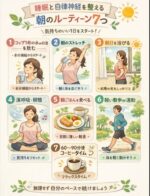 睡眠と自律神経が整う朝のルーティン７つ｜1日の質が変わる習慣